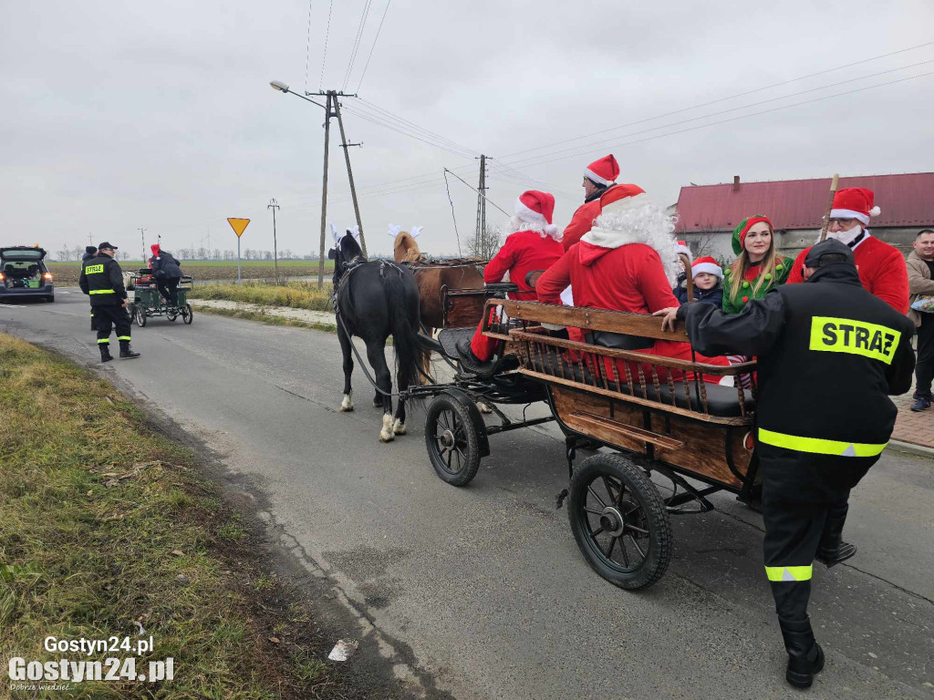 Pierwszy konny korowód mikołajkowy w Grabonogu