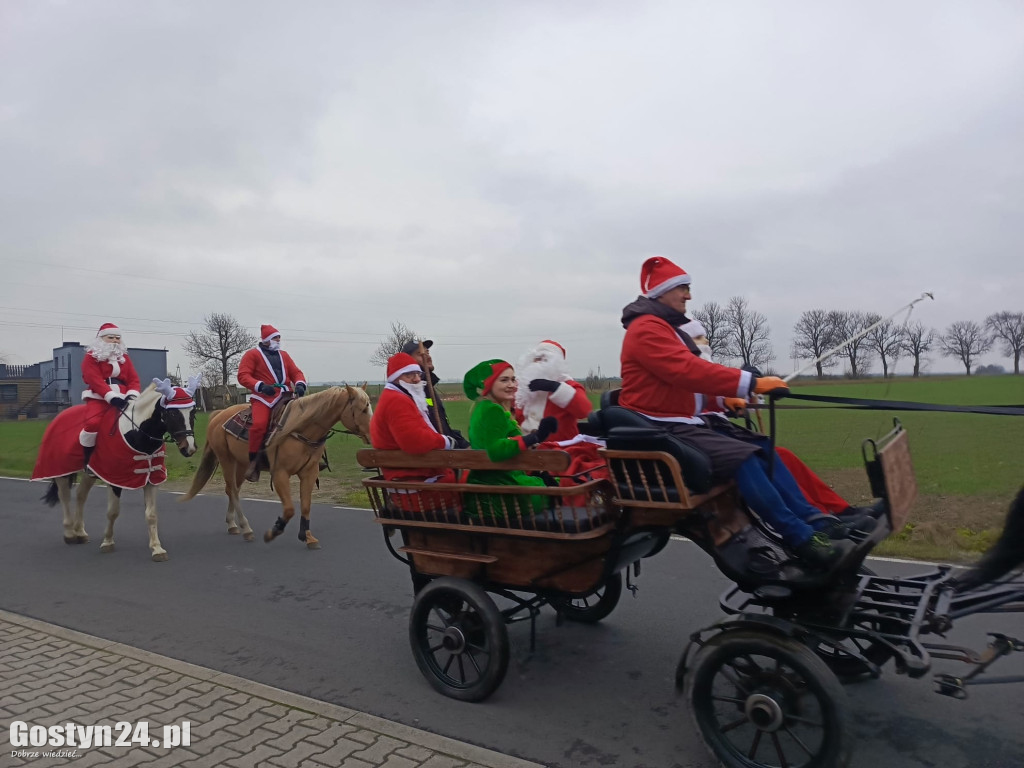 Pierwszy konny korowód mikołajkowy w Grabonogu