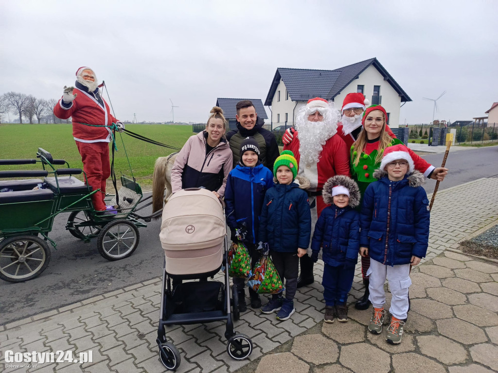 Pierwszy konny korowód mikołajkowy w Grabonogu