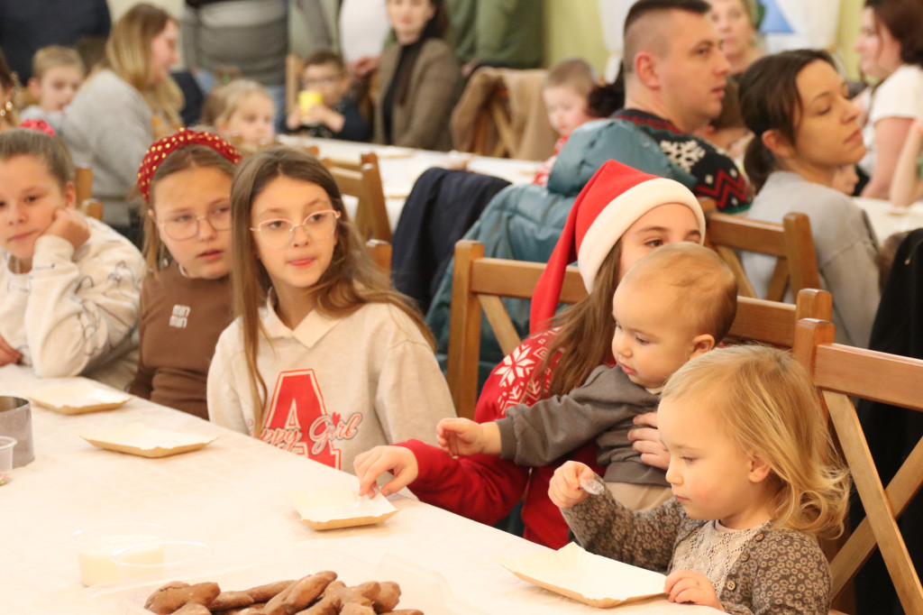 Mikołajki w nowej świetlicy w Bodzewie