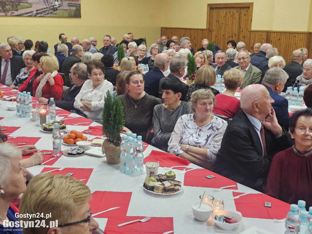 Wigilijne spotkanie seniorów z Krobi