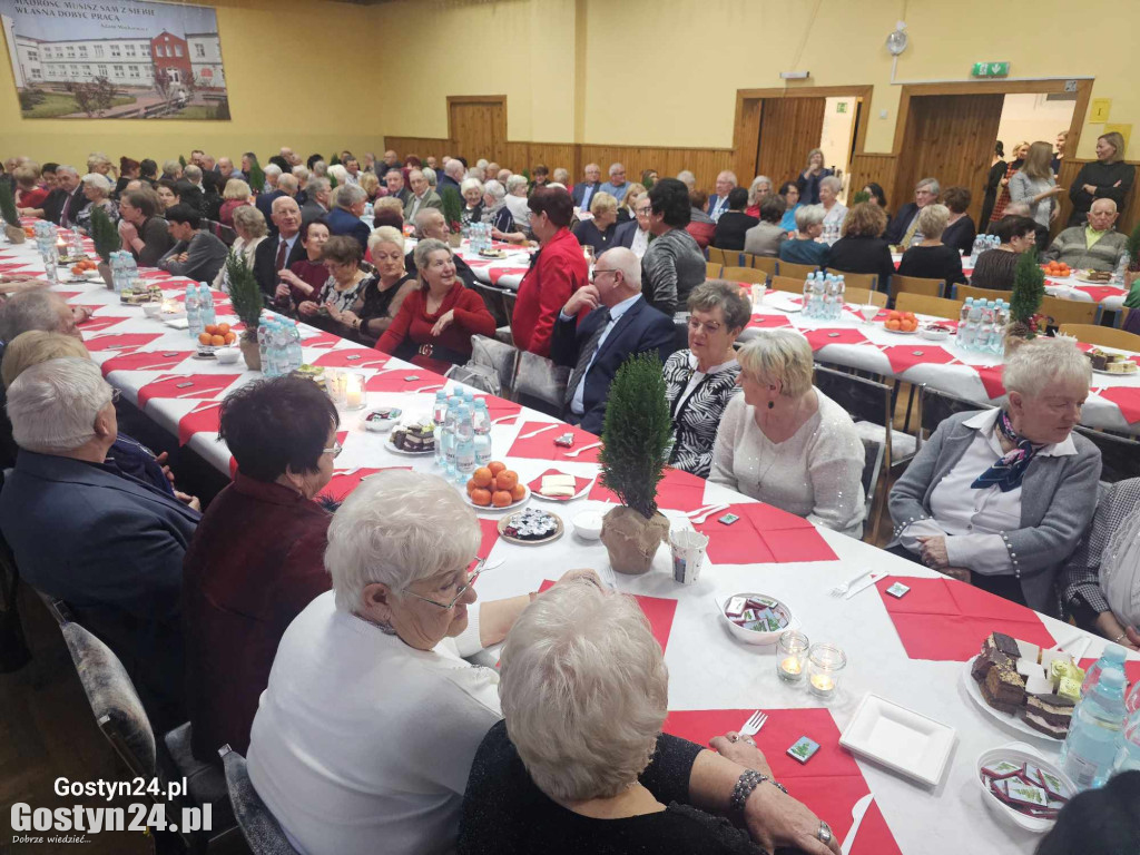 Wigilijne spotkanie seniorów z Krobi