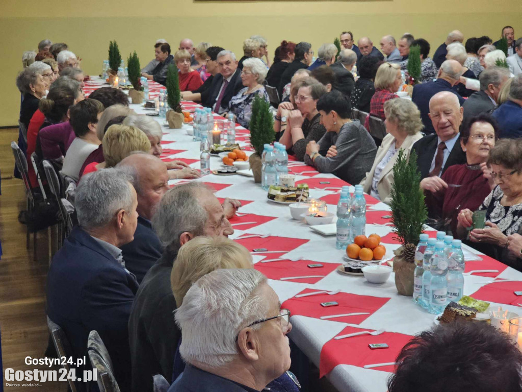 Wigilijne spotkanie seniorów z Krobi