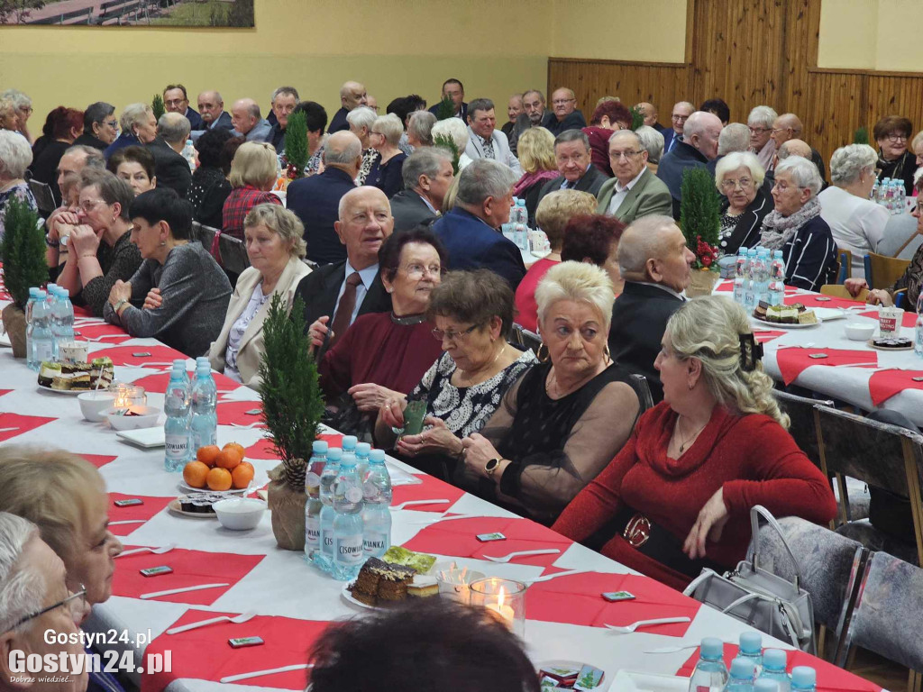 Wigilijne spotkanie seniorów z Krobi