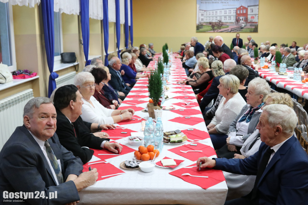 Wigilijne spotkanie seniorów z Krobi