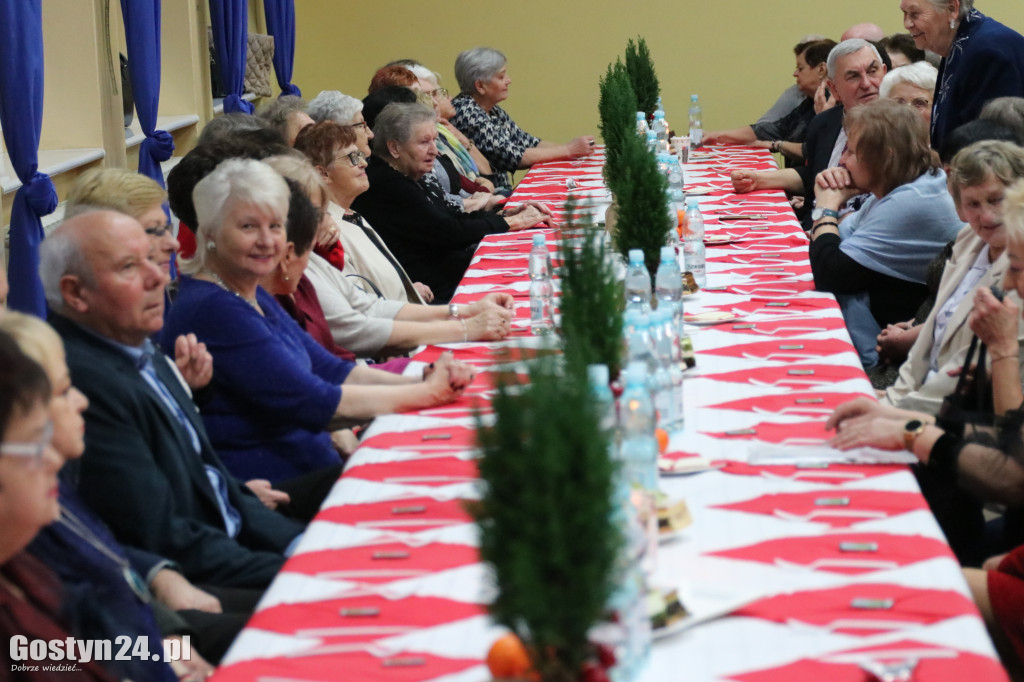 Wigilijne spotkanie seniorów z Krobi