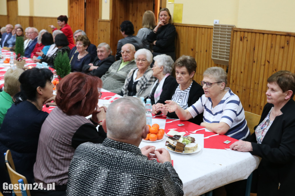 Wigilijne spotkanie seniorów z Krobi