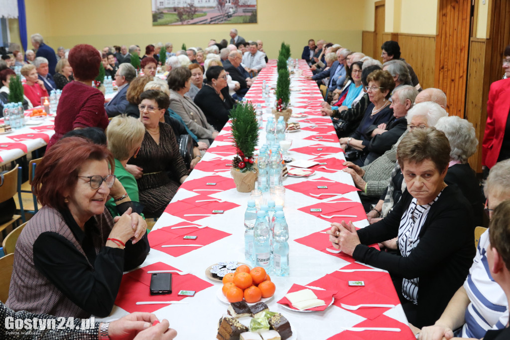 Wigilijne spotkanie seniorów z Krobi