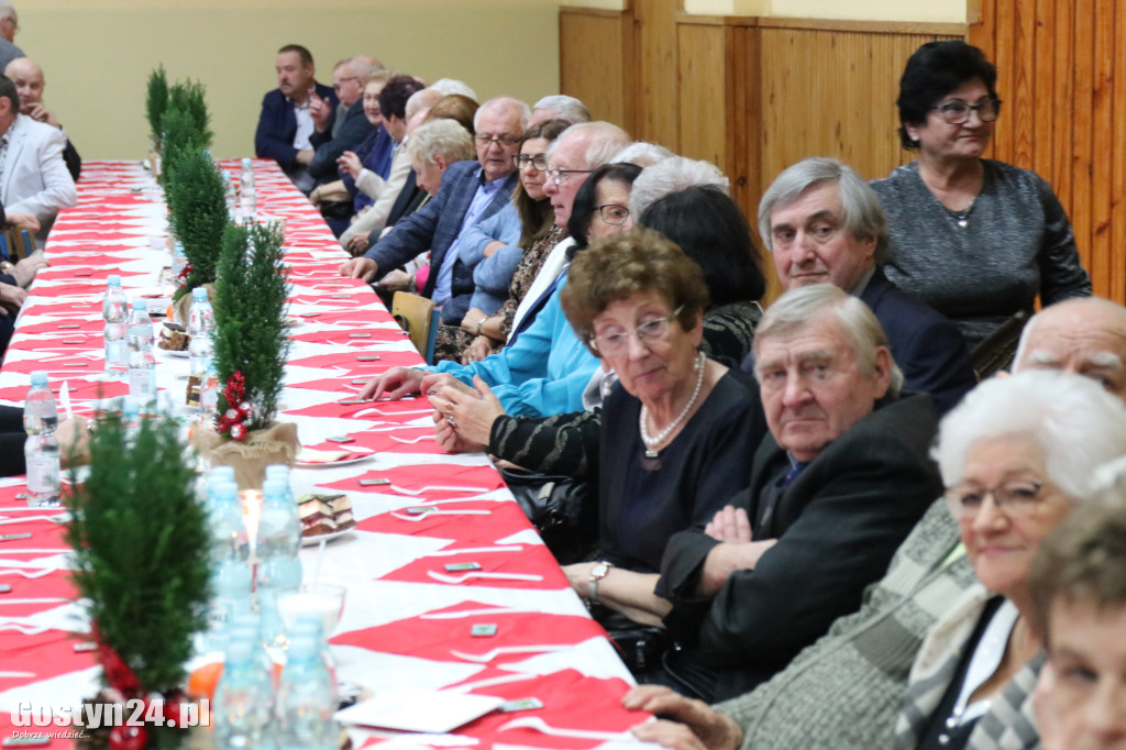 Wigilijne spotkanie seniorów z Krobi