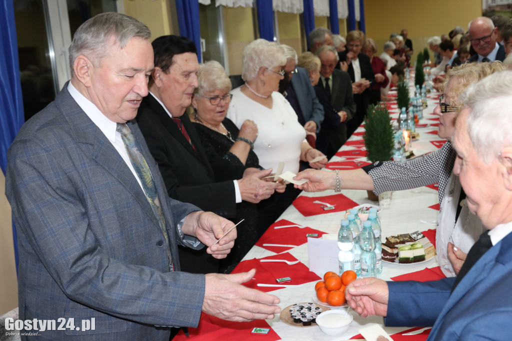 Wigilijne spotkanie seniorów z Krobi