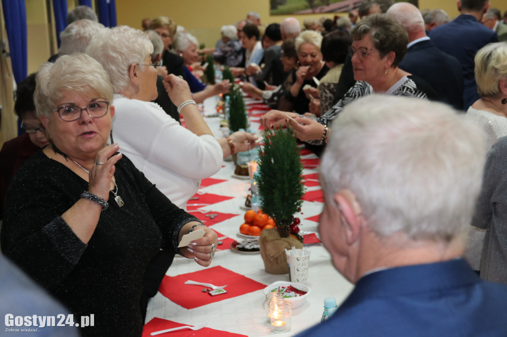 Wigilijne spotkanie seniorów z Krobi