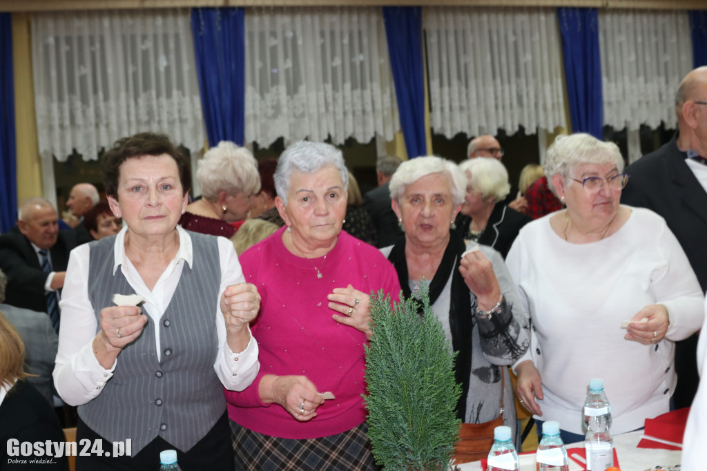 Wigilijne spotkanie seniorów z Krobi