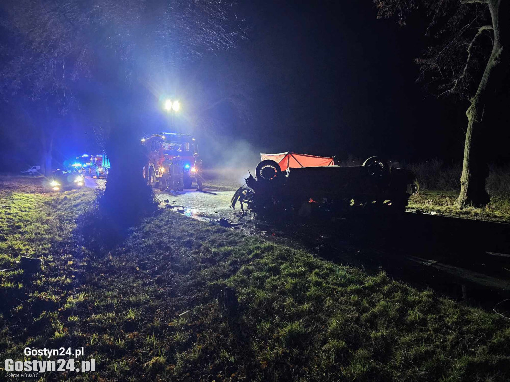 Śmiertelny wypadek na trasie Aleksandrowo - Maciejewo