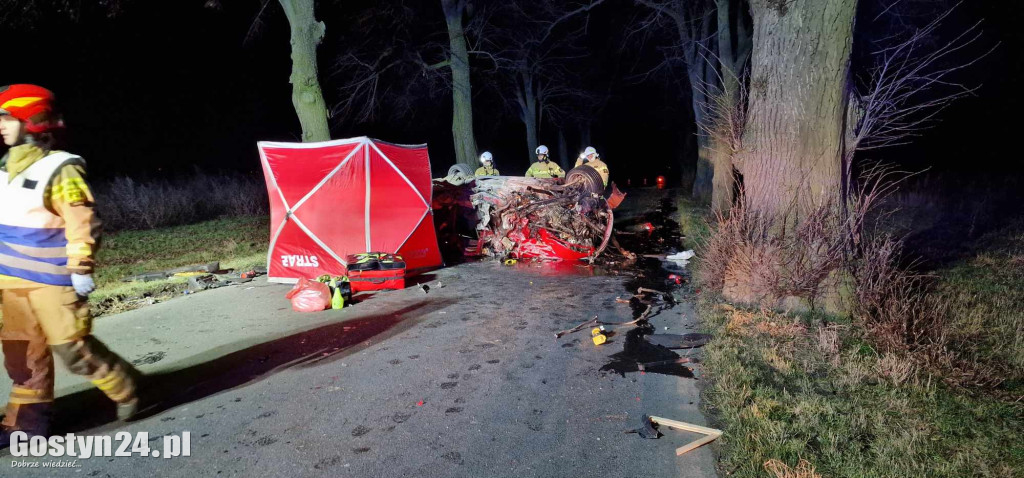 Śmiertelny wypadek na trasie Aleksandrowo - Maciejewo