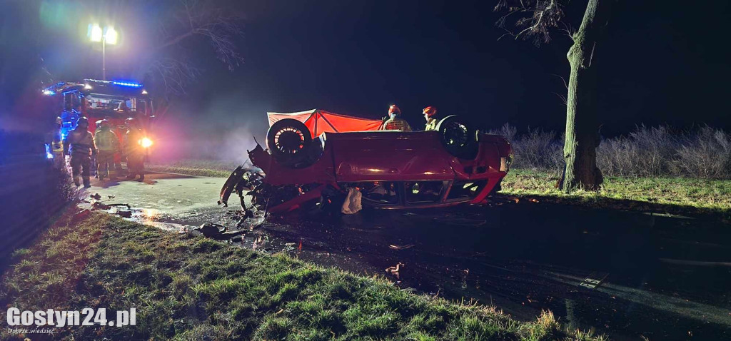 Śmiertelny wypadek na trasie Aleksandrowo - Maciejewo