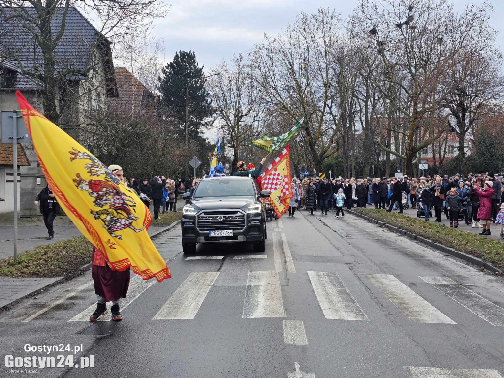 Orszak Trzech Króli przeszedł ulicami Gostynia