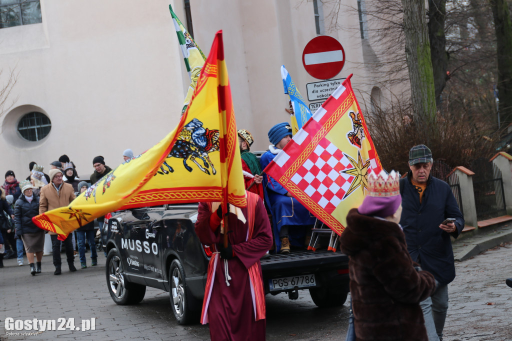Orszak Trzech Króli przeszedł ulicami Gostynia