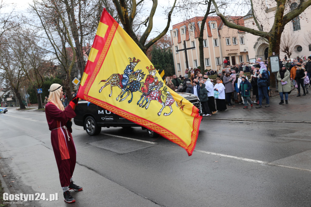 Orszak Trzech Króli przeszedł ulicami Gostynia