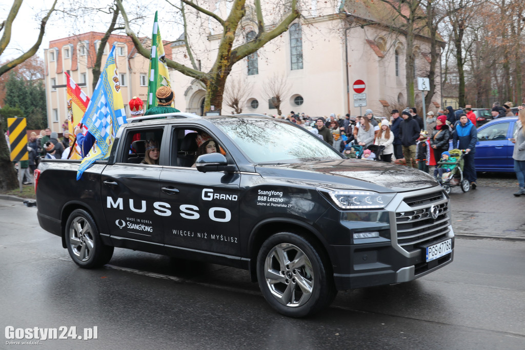 Orszak Trzech Króli przeszedł ulicami Gostynia