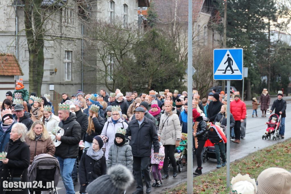 Orszak Trzech Króli przeszedł ulicami Gostynia