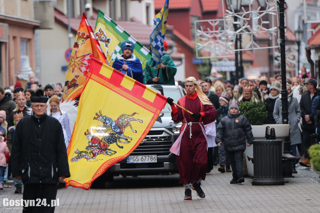 Orszak Trzech Króli przeszedł ulicami Gostynia