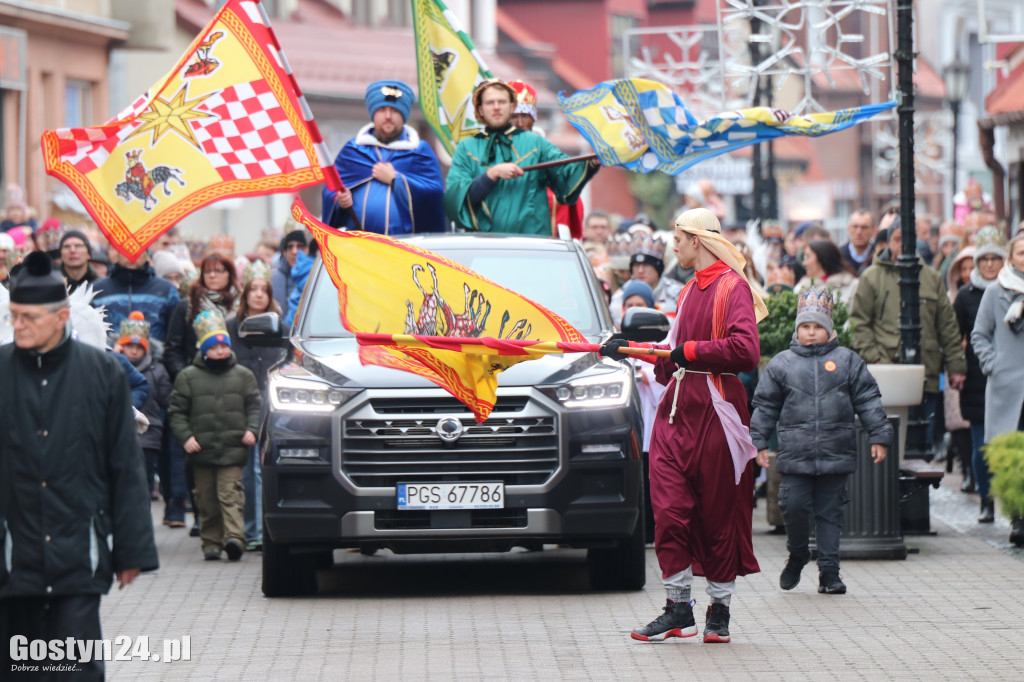 Orszak Trzech Króli przeszedł ulicami Gostynia