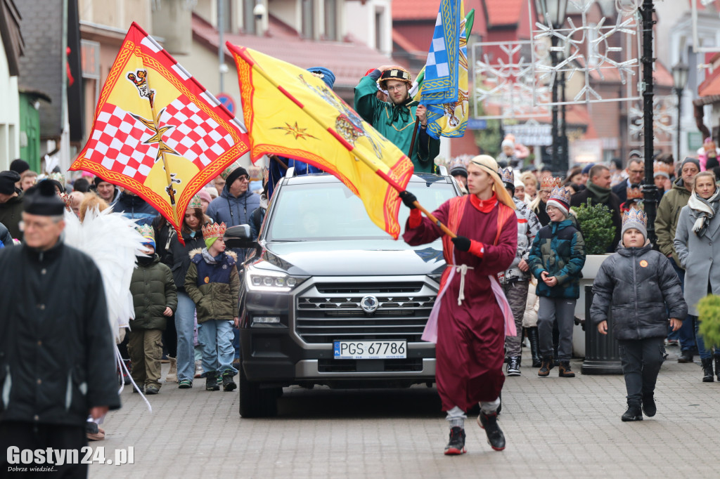 Orszak Trzech Króli przeszedł ulicami Gostynia