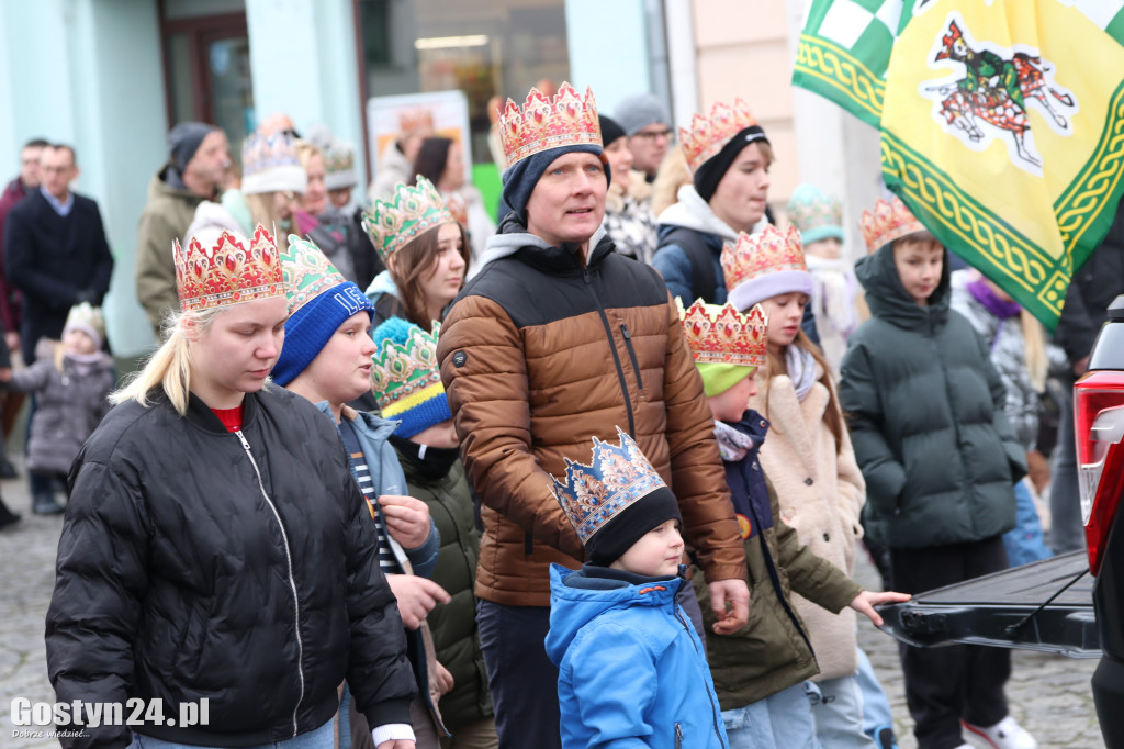 Orszak Trzech Króli przeszedł ulicami Gostynia