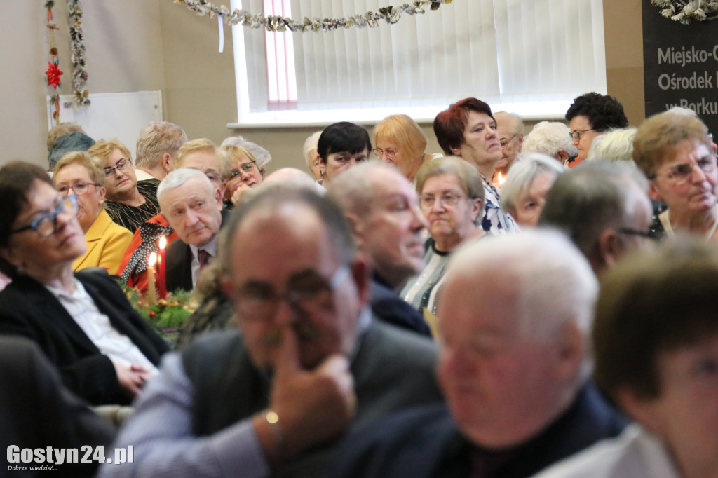 Noworoczne spotkanie seniorów w Borku Wlkp.