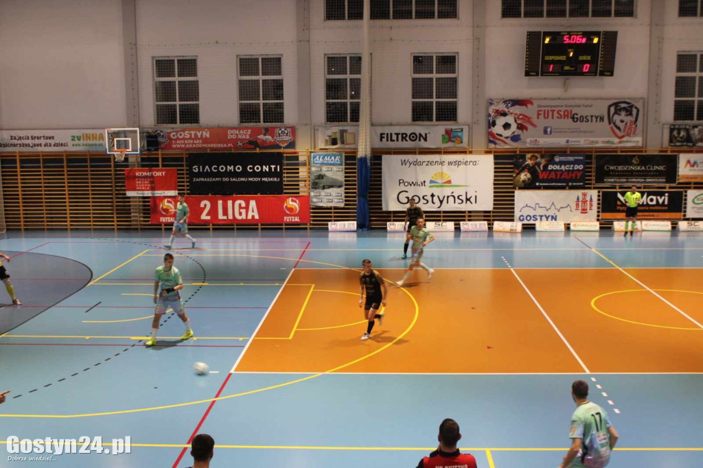 Mecz Futsal Gostyń kontra KS Gniezno w gostyńskim liceum