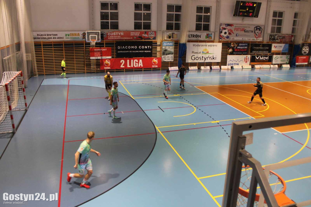 Mecz Futsal Gostyń kontra KS Gniezno w gostyńskim liceum