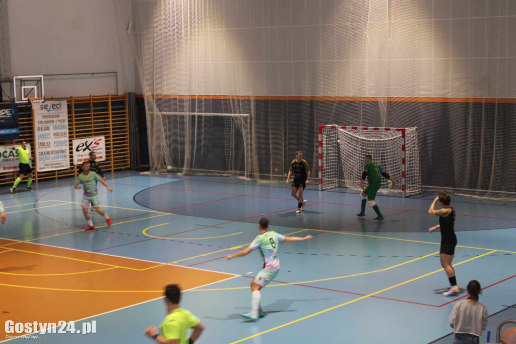 Mecz Futsal Gostyń kontra KS Gniezno w gostyńskim liceum