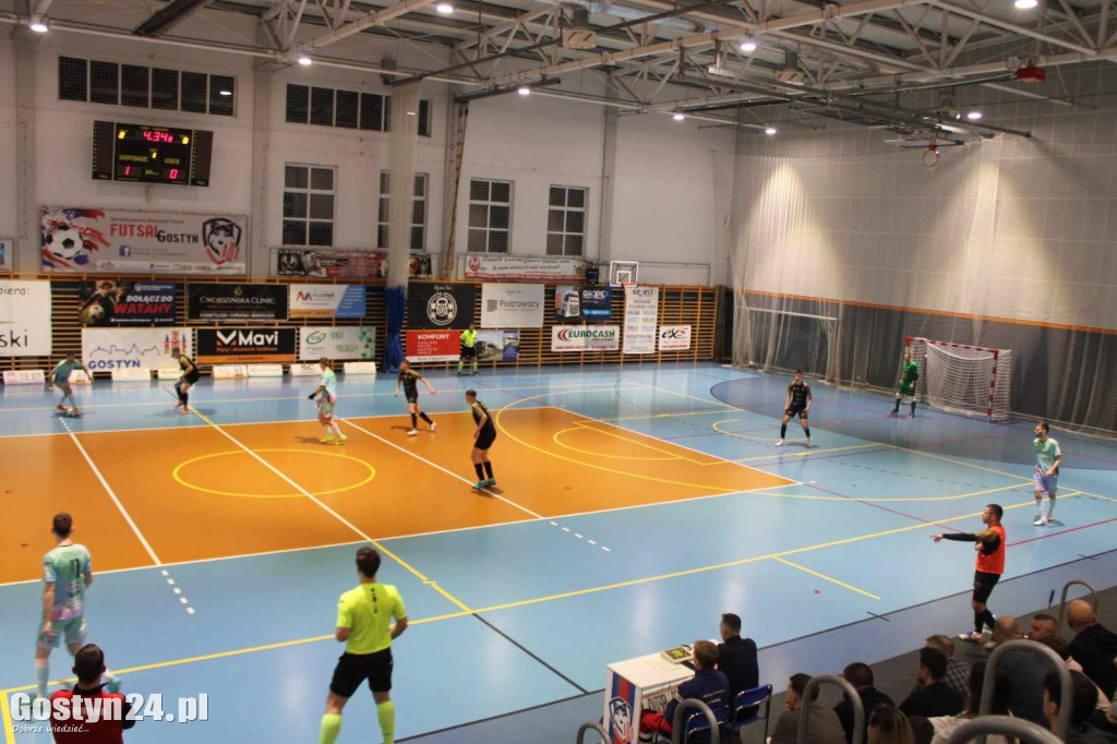 Mecz Futsal Gostyń kontra KS Gniezno w gostyńskim liceum