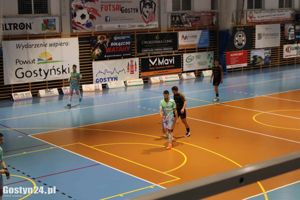 Mecz Futsal Gostyń kontra KS Gniezno w gostyńskim liceum