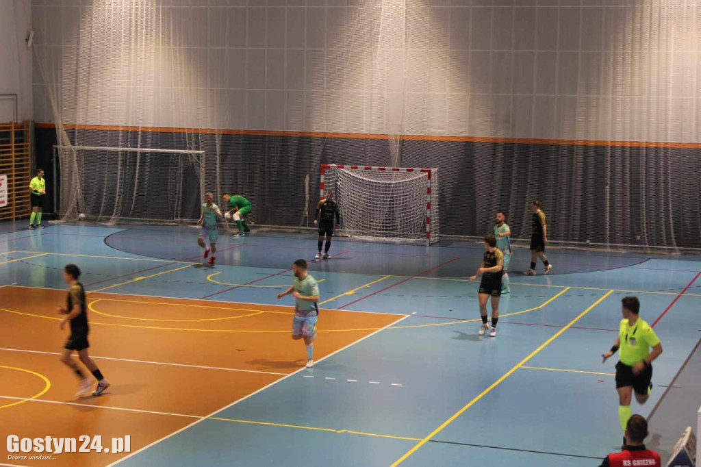 Mecz Futsal Gostyń kontra KS Gniezno w gostyńskim liceum