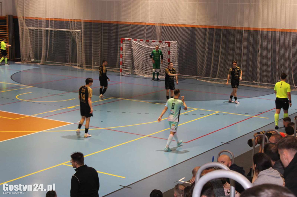 Mecz Futsal Gostyń kontra KS Gniezno w gostyńskim liceum