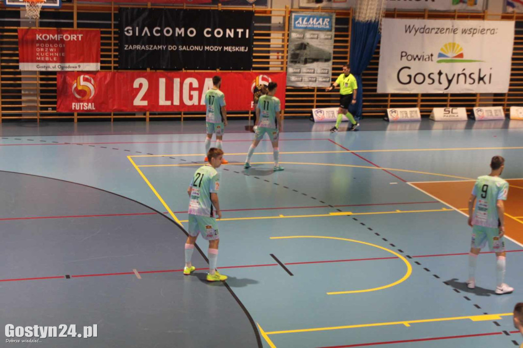 Mecz Futsal Gostyń kontra KS Gniezno w gostyńskim liceum