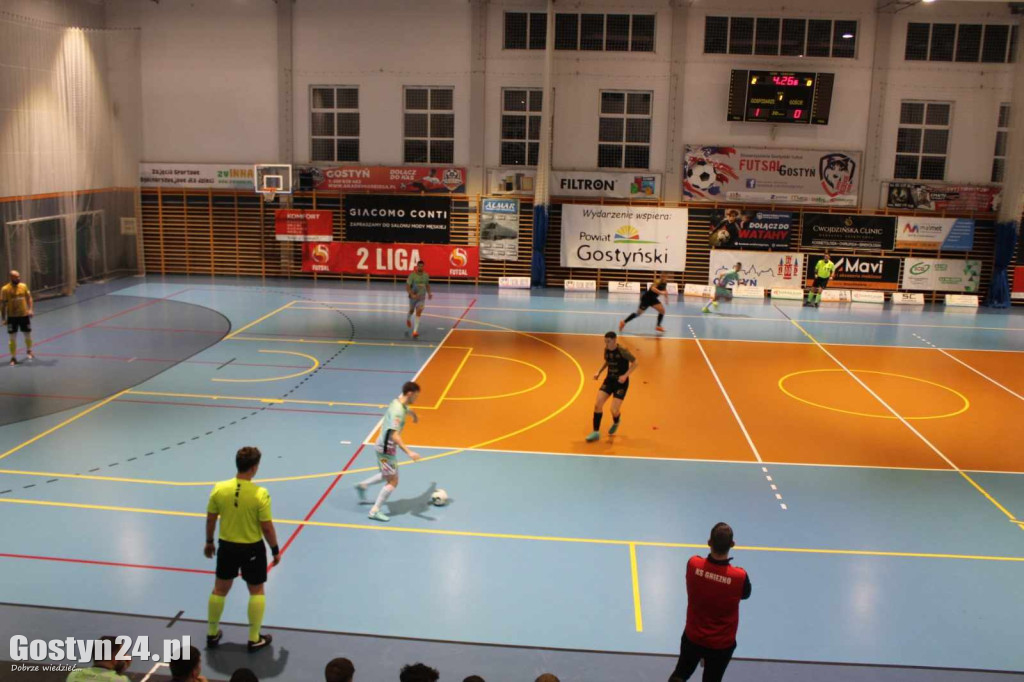 Mecz Futsal Gostyń kontra KS Gniezno w gostyńskim liceum