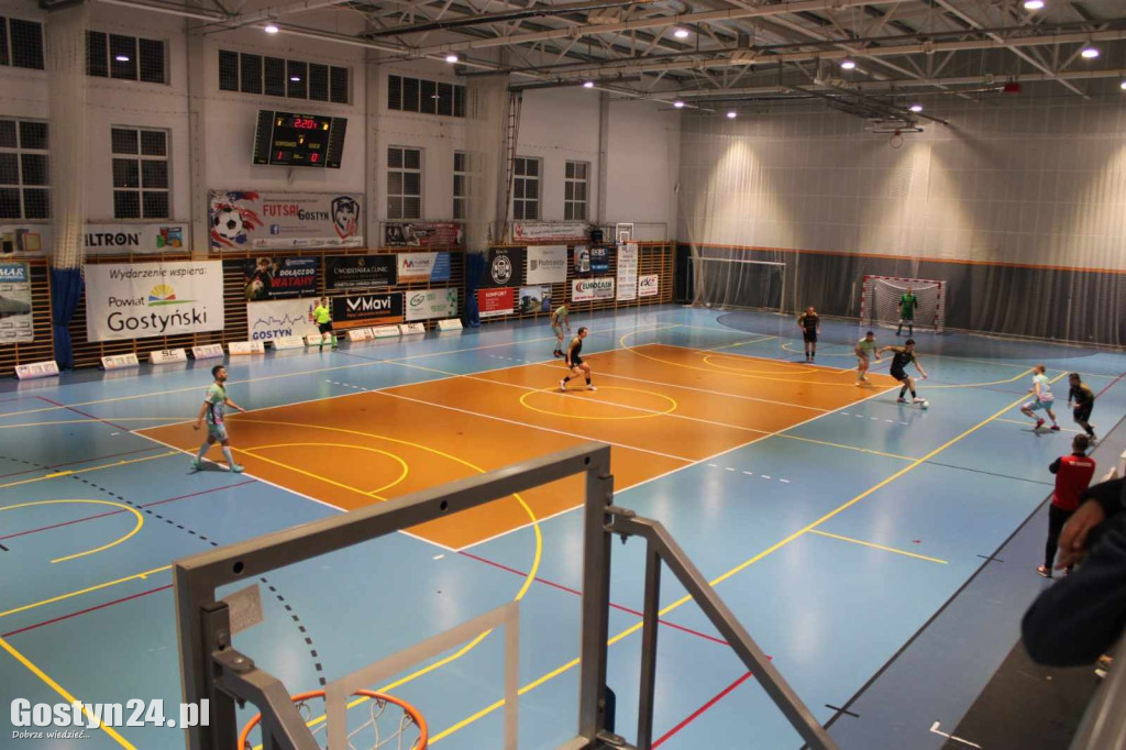 Mecz Futsal Gostyń kontra KS Gniezno w gostyńskim liceum