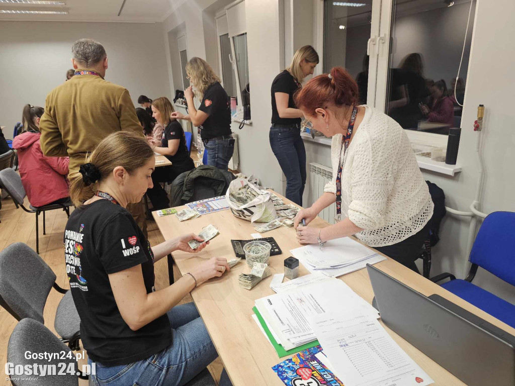 Podsumowanie WOŚP w powiecie gostyńskim