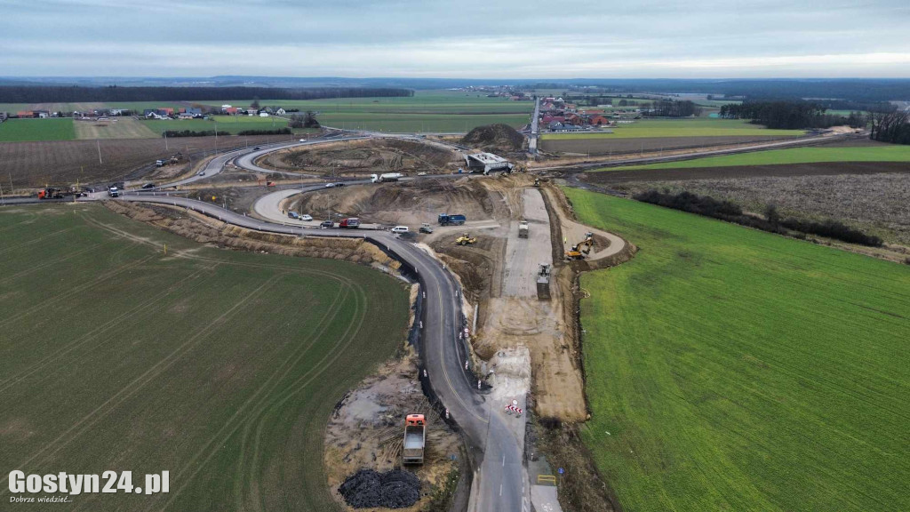 Budowa DK12 - Gostyń-Piaski
