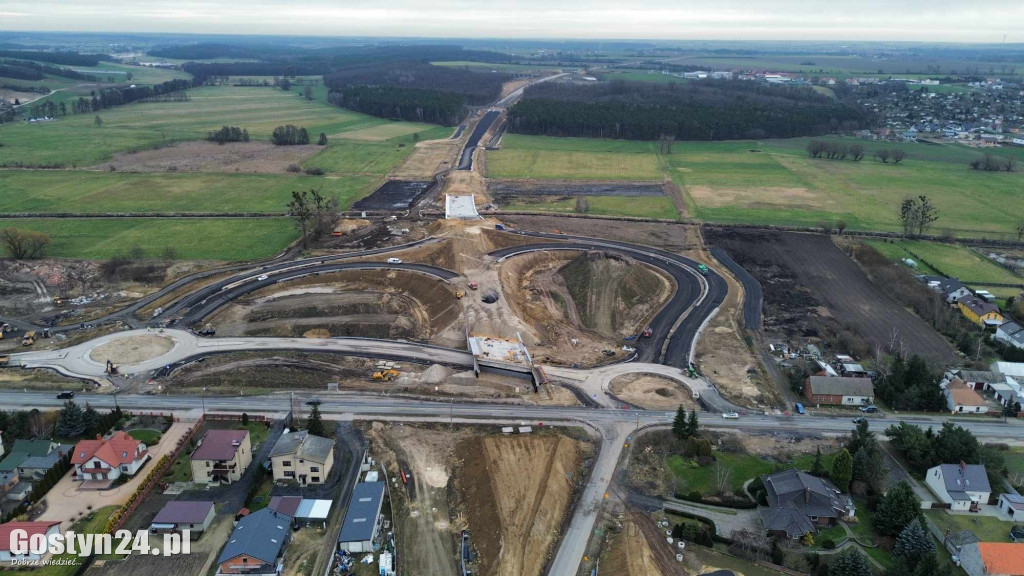 Budowa DK12 - Gostyń-Piaski