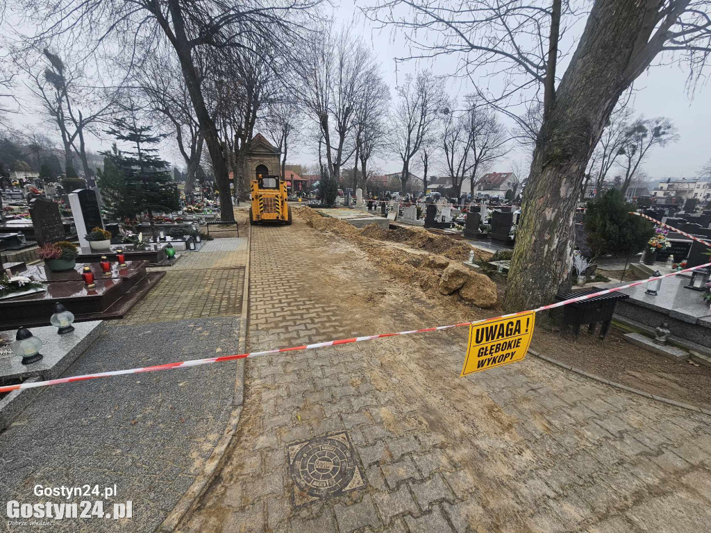 Zmiany na gostyńskim cmentarzu