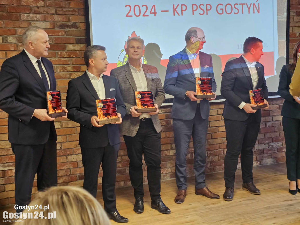 Odprawa podsumowująca rok 2024 w PSP w Gostyniu