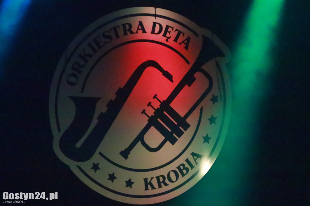 Koncert Orkiestry Dętej w Krobi