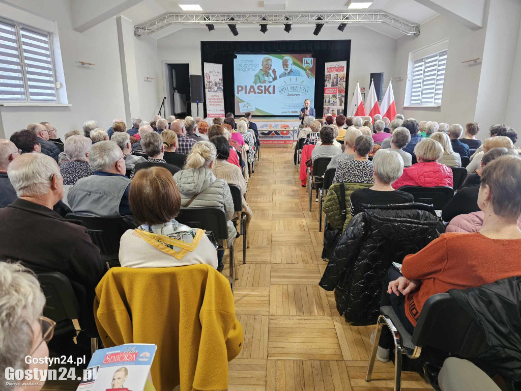 Program Gmina Przyjazna Seniorom w Piaskach