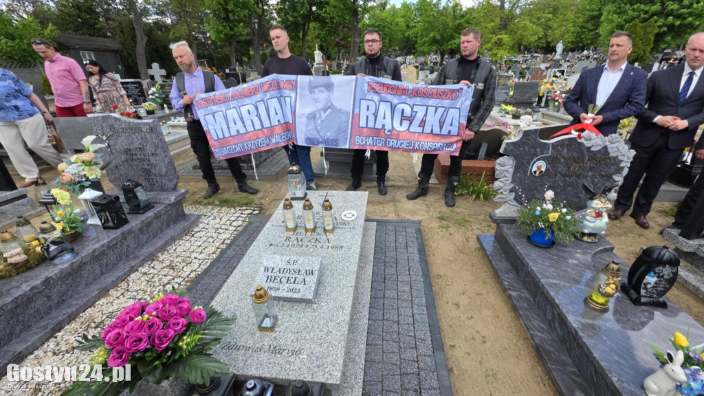 Uroczystości upamiętniające Mariana Rączkę w Gostyniu