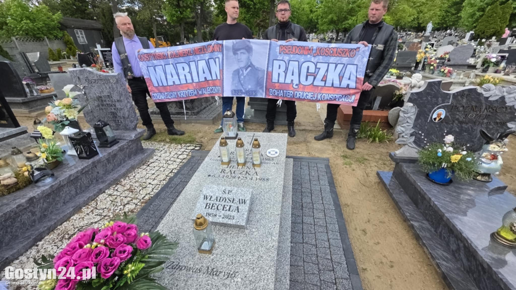 Uroczystości upamiętniające Mariana Rączkę w Gostyniu