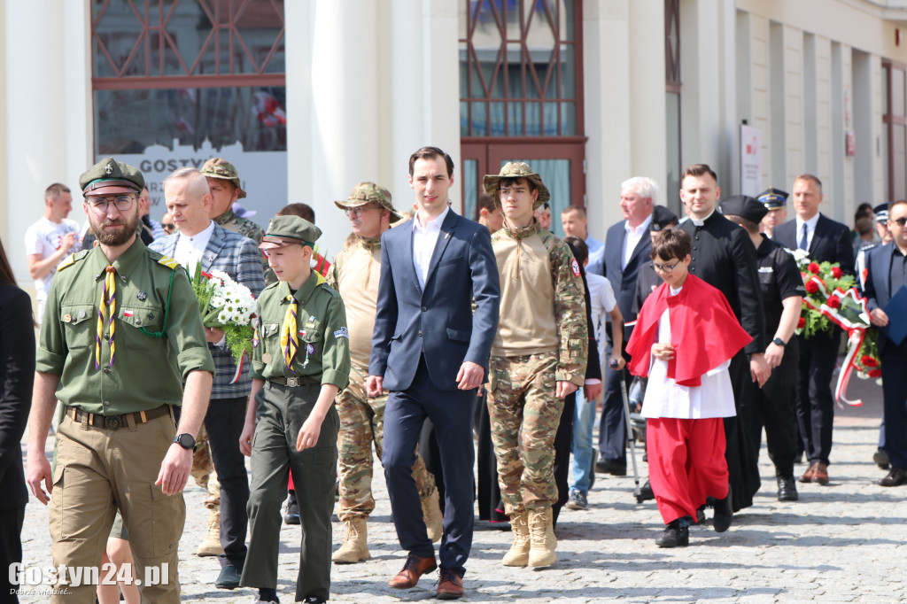Obchody 234 rocznicy uchwalenia Konstytucji 3 maja w Gostyniu