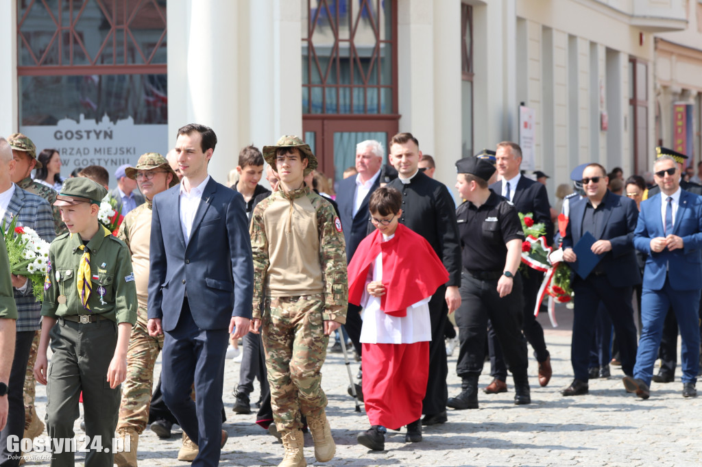 Obchody 234 rocznicy uchwalenia Konstytucji 3 maja w Gostyniu